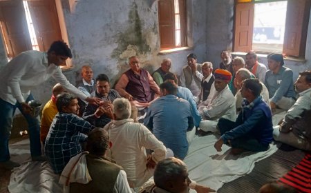 भारतीय जनता पार्टी के वरिष्ठ नेता पंडित धर्मवीर शर्मा द्वारा की गई प्रेस वार्ता के मुख्य अंश