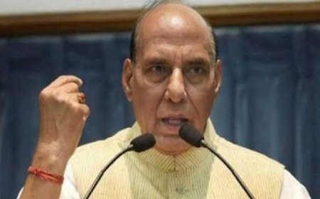 रक्षा मंत्री राजनाथ सिंह आज कोटपुतली में जनसभा को संबोधित करेंगे