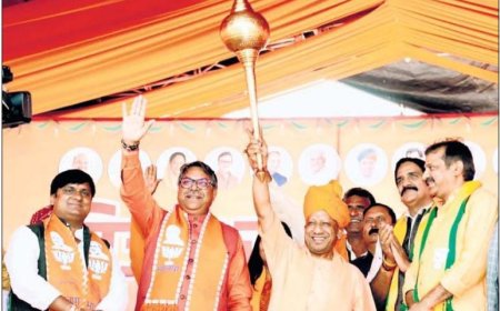 कांग्रेस पूरे देश की समस्या, भाजपा ही समाधान : योगी आदित्यनाथ