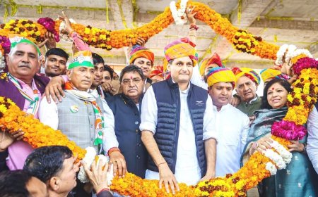 हरियाणा कांग्रेस के वरिष्ठ नेता व राज्य सभा सांसद दीपेंद्र सिंह हुड्डा पहुँचे जनसभा को किया संबोधित 