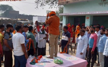 कांग्रेस राज में पेपर लीक, भ्रष्टाचार और गुंडा गर्दी से प्रदेश की जनता दुखी और परेशान-रामलाल शर्मा