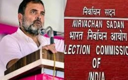 कोंग्रेस नेता राहुल गांधी को चुनाव आयोग ने भेजा नोटिस: 25 नवम्बर शाम 6 बजे तक देना होगा जावब