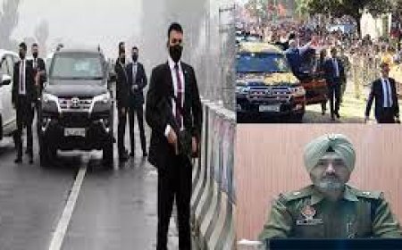 प्रधानमंत्री नरेंद्र मोदी की सुरक्षा में चूक का मामला:  एसपी गुरबिंदर सिंह समेत 7 पुलिसकर्मी सस्पेंड