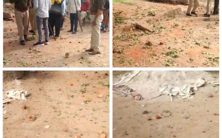 चुनावी रंजिश को लेकर पथराव-फायरिंग: गलियों में बिछे ईंट-पत्थर, छावनी में तब्दील हुआ पूरा इलाका