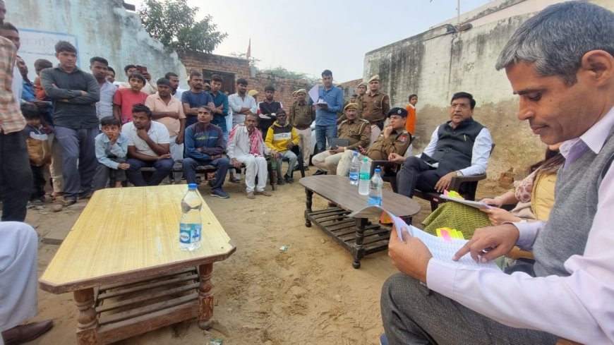 Rajasthan Assembly Elections 2023: मुंडावर विधानसभा क्षेत्र के वल्नरेबल मतदान केन्द्रों का किया निरीक्षण 