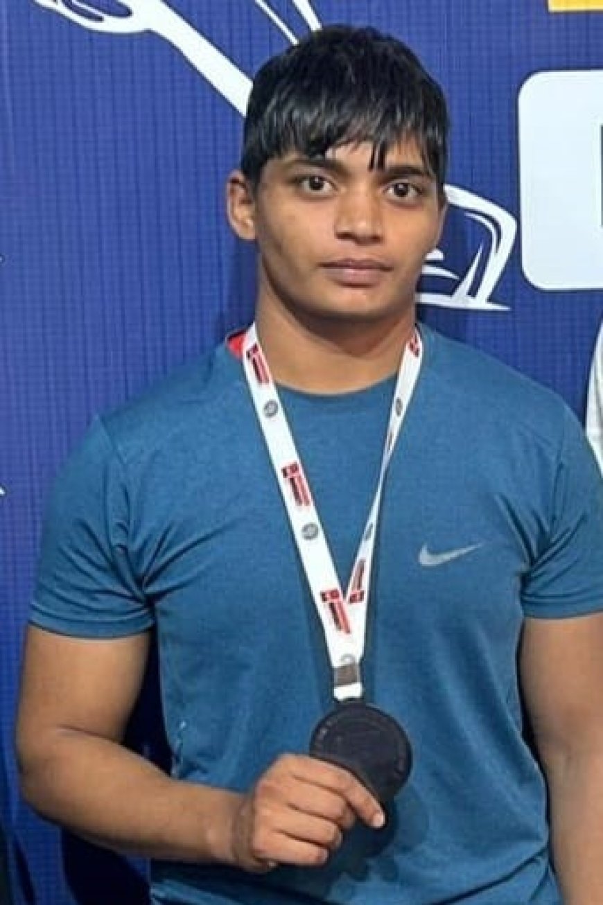 दीक्षा ने  कुश्ती में कांस्य पदक जीत कर डीग का नाम किया रोशन