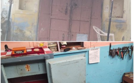  नारायणपुर: अश्वनी ज्वैलर्स की दुकान में हुई चोरी 