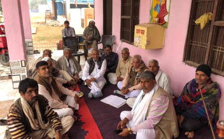 वार्षिकोत्सव एवं गौशाला व्यवस्थाओं को लेकर बैठक का हुआ आयोजन