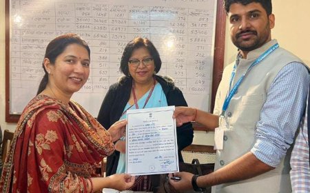 चौमूं विधानसभा से कांग्रेस प्रत्याशी डॉक्टर शिखा मील बराला की 5695 वोटो से हुई जीत