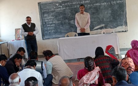 शिक्षक प्रशिक्षण  के दौरान आ रही कठिनाइयों का समाधान करवायें - देव पाल मीना