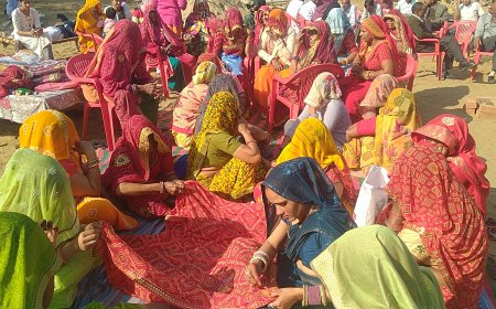 मां शाकंभरी के जयकारों के साथ देश विदेश में भी लगाई जा रही है मैया की चुनरी के बूटियां