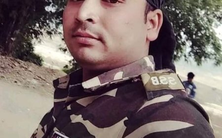 सशस्त्र सीमा बल के आरक्षी जवान खुशीराम मीना की ड्युटी पर  हुई मौत , टहटडा गांव में यह खबर सुनते ही दुख का पसरा सन्नाटा