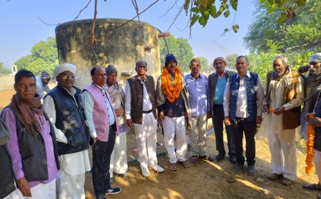 उदयपुरवाटी के नवनिर्वाचित विधायक भगवाना राम सैनी का किया स्वागत