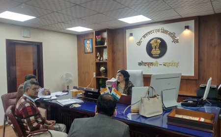 विकसित भारत संकल्प यात्रा को लेकर वीसी में सीएस ने दिए निर्देश