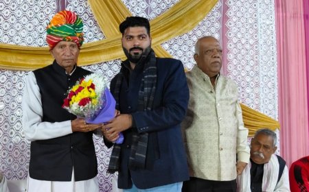 नवनिर्वाचित विधायक का किया अभिनंदन: विधायक ने आम जन की उम्मीदो पर खरा उतरने का दिया भरोसा