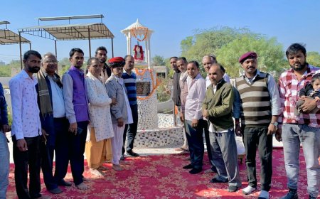 मुक्तिधाम में की गई  भगवान शिव की मूर्ति प्राण प्रतिष्ठा