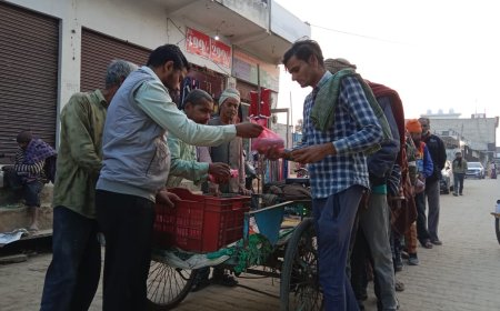 रोटी बैंक में साउथ अफ्रीका से दी सेवा , कराया जरूरतमंदों को भोजन