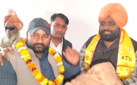 जाट समाज बैठक में पदाधिकारियों की निर्विरोध हुई नियुक्ति 