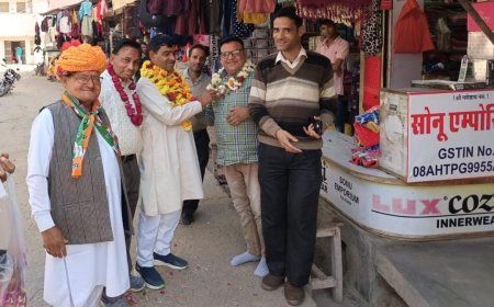 सरकार किसी भी दल की हो हमे कोई फर्क नही पडता हम सबके साथ मिलकर काम करेंगे - विधायक मांगेलाल मीना