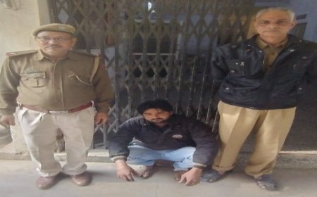 दो वर्ष से फरार गौतस्करी का आरोपी साकिर गिरफ्तार 