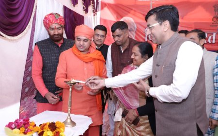 जिले में शनिवार से हुआ विकसित भारत संकल्पित यात्रा का आगाज: तिजारा विधायक और जिला कलक्टर ने हरी झंडी दिखाकर किया प्रचार रथ को रवाना