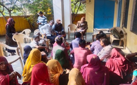 सामाजिक अंकेक्षण की सभा का किया आयोजन