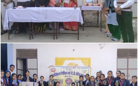 श्रीमती हेमलता मेमोरियल गर्ल्स पीजी कॉलेज में सात दिवसीय  शिविर का उद्घाटन