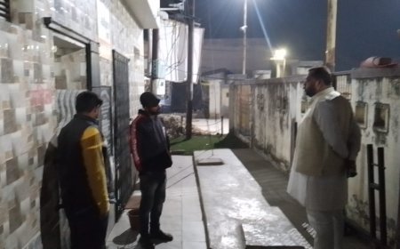 औचक निरीक्षण: भाजपा नेता ने रैन बसेरों का किया निरीक्षण, बोले- खामियां मिली तो होगी सख्त कार्रवाई