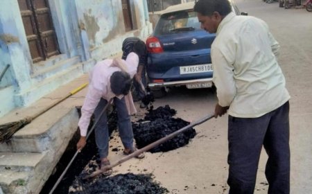 खबर प्रकाशित होते ही राजगढ नगरपालिका क्षेत्र मे हुई चारो ओर साफ सफाई और ईओ राजगढ ने जमादार को दिया स्पष्टीकरण नोटिस
