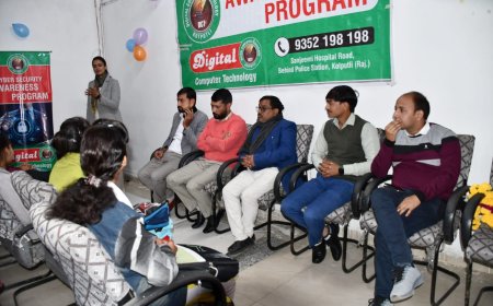 साइबर सुरक्षा जागरूकता अभियान जारी