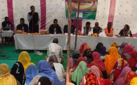 रैणी की ग्राम पंचायत-पाटन व बीलेटा मे गुरूवार को विकसित भारत संकल्प यात्रा शिविर आयोजित