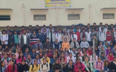 भाजपा प्रत्याशी बन्नाराम मीना ने 7 दिवसीय एनएसएस शिविर के समापन समारोह मे शिरकत की