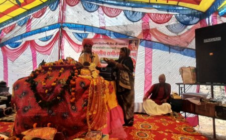 नारायणी माता की कथा में हुआ जन्मोत्सव