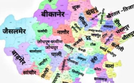 गहलोत सरकार के बनाये गए तीन जिलों पर गिर सकती है गाज