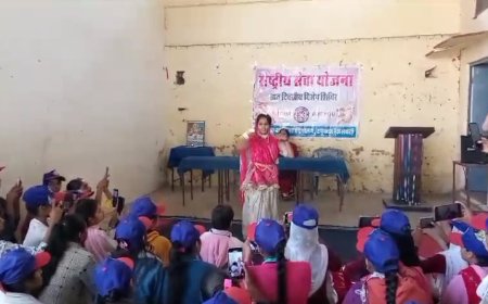 सांस्कृतिक कार्यक्रम के साथ एनएसएस शिविर का समापन