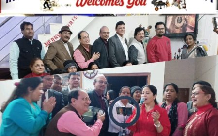 हंसते हंसते कट जाएं रस्ते:इन्डिया इंटरनेशनल म्यूजिक लवर्स सोसायटी ने क्रिसमस पर डांस मस्ती के साथ मनाया अलविदा 2023