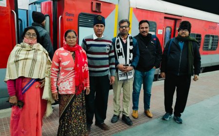 करुणा इंटरनेशनल का राष्ट्रीय अधिवेशन चेन्नई मे होगा आयोजित: भीलवाड़ा से दल हुआ रवाना