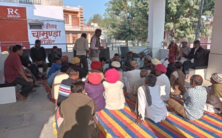दुजाना गांव में छत्तीस कौम की बैठक, राम मंदिर प्रतिष्ठा को लेकर घर घर आमंत्रण देने के आव्हान