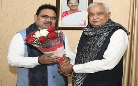 मुख्यमंत्री से मिले किरोडी: ईआरसीपी के लिए मंत्रियों की बनेगी कमेटी