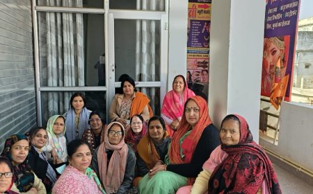 ब्राह्मण महिला समिति ने किया बैठक का आयोजन - राजेश्वरी देवी को सर्वसम्मति से किया अध्यक्ष पद पर नियुक्त