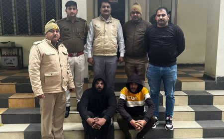 भिवाडी मे युवक की डण्डे से वार कर हत्या करने वाले  दो आरोपी गिरफ्तार