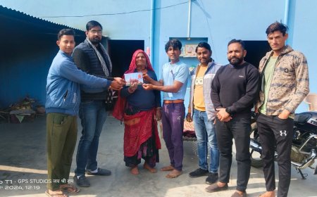 उदयपुरवाटी में राम मंदिर अक्षत वितरण कार्यक्रम :घर-घर अयोध्या पूजित अक्षत व राम मंदिर का चित्र किया वितरण