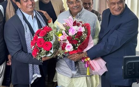 ग्रामीण विकास पंचायती राज मंत्री डॉ किरोड़ी लाल जी मीना ने किया कार्यभार ग्रहण