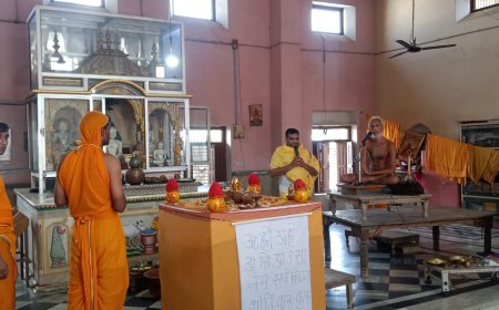 चंद्रप्रभु भगवान व पार्श्वनाथ भगवान का जन्म व तप कल्याणक भक्ति भाव से मनाया