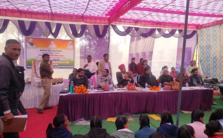 विकसित भारत संकल्प यात्रा आज पहुंची खोहरी और नीमुचाना ग्राम में