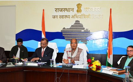 परियोजनाओं में क्वालिटी कंट्रोल पर होगा विशेष ध्यान— जल जीवन मिशन में राजस्थान को लाएंगे ऊपरी पायदान पर - जलदाय मंत्री