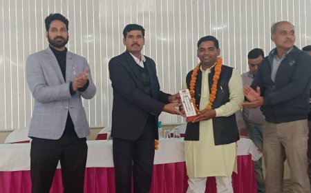 एलआईसी शाखा कोटपुतली में उत्कृष्ट कार्य करने वाले अभिकर्ताओं का हुआ सम्मान समारोह