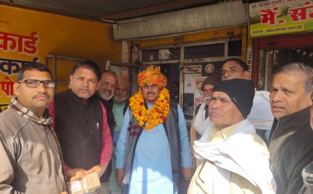 कठूमर विधायक को भाजपाइयों ने क्षेत्र की समस्याओं से कराया अवगत