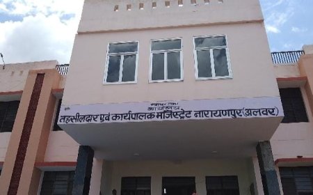 उपखंड मुख्यालय नारायणपुर पर ब्लॉक स्तरीय अधिकारियों की हुई मीटिंग