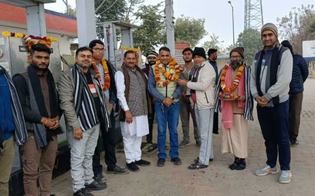 कोटपूतली शहर मे शुरू हुई ऑनलाइन CNG गैस सेवा:क्षेत्र का पहला सीएनजी ऑनलाइन पेट्रोल पंप शुरू